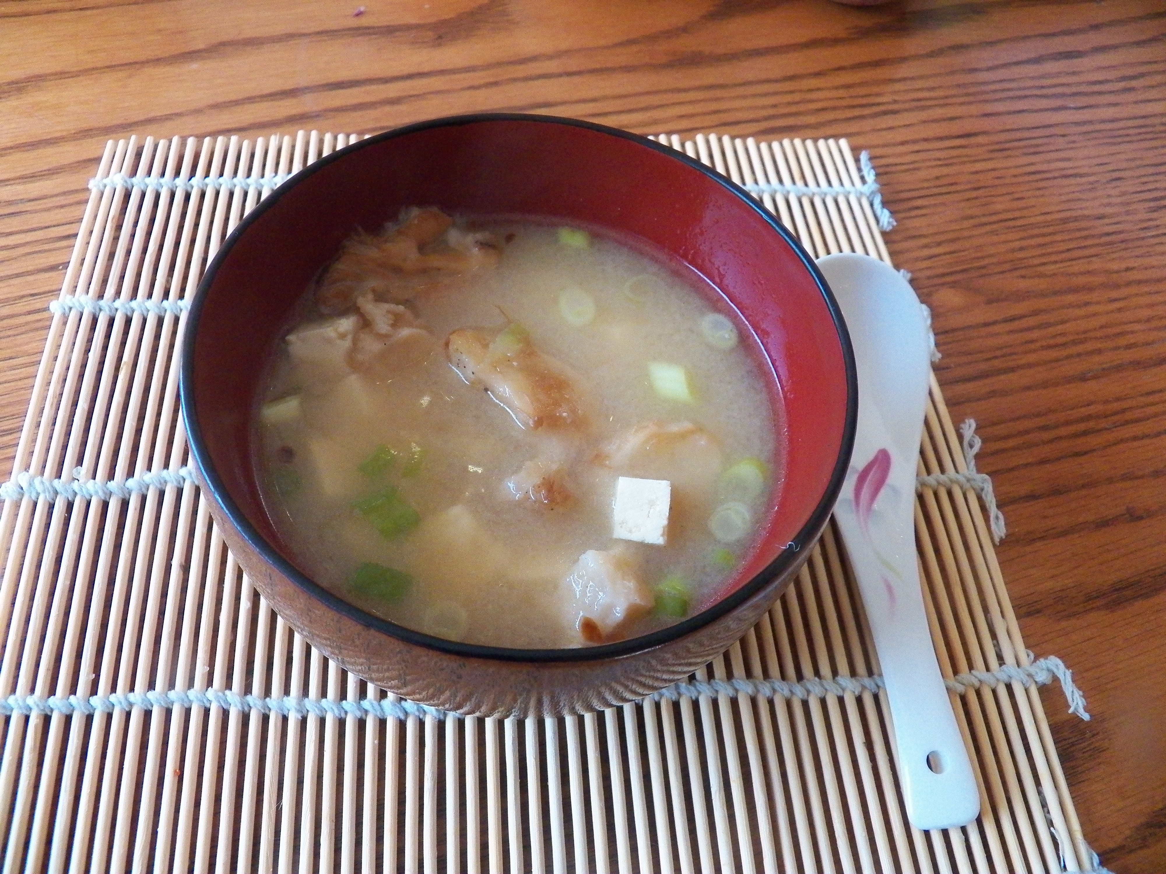Hericium Mushroom Miso Soup